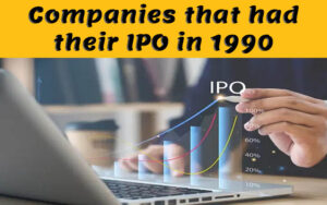Companies that had their IPO in 1990