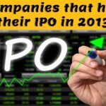 Companies that had their IPO in 2013